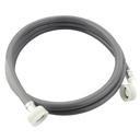 Tubo de lavadora y lavavajillas PVC H3/4"xH3/4" 1,5M