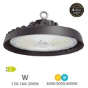 Campana industrial LED Asuan 120-160-200W 70-90-120º 4000-5000-6500K - Pro Line