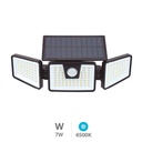 Marlo solar LED bulkhead with movement and night sensor 7W 6500K 