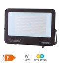 Proyector aluminio LED Bassarel 150W 4000 - 5000 - 6500K IP65 Negro