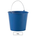 Cubo con asa 12L Azul